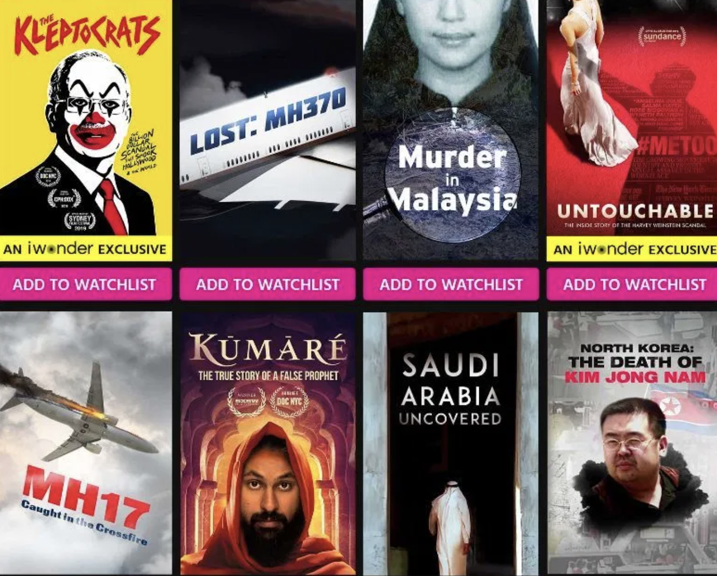 Watch the best documentaries of the year