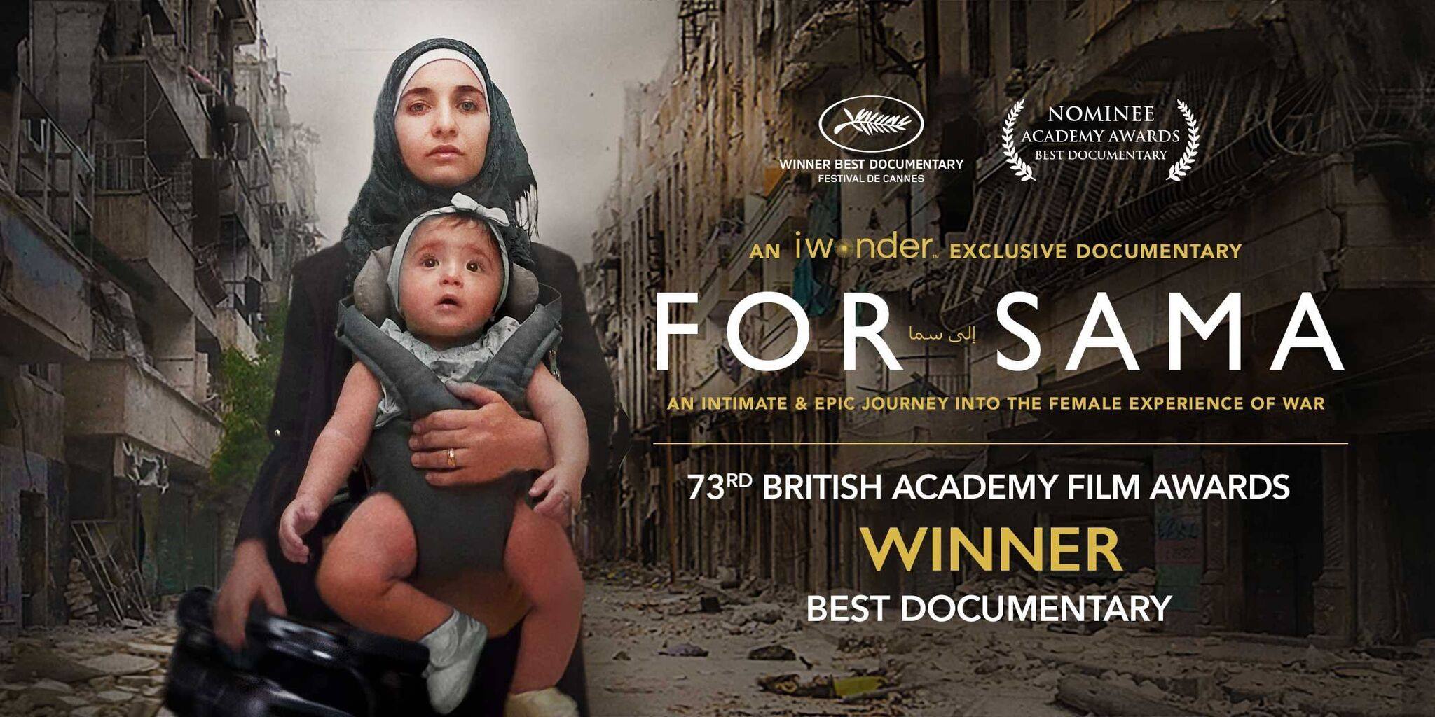 Oscar nominee "For Sama" exclusively on iwonder