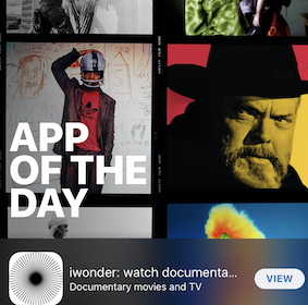 iwonder is Apple's App of the Day